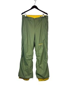 Special Blend Men’s Freedom Fit Waterproof Snowboarding Ski Pants Green Size L